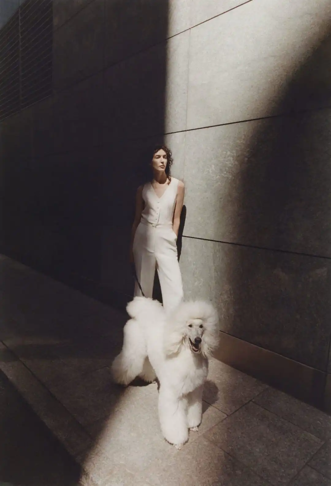 Relaxed-fit trousers in white linen and silk by Loro Piana - Image 7