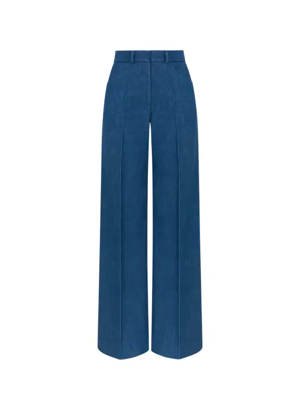 Jeansy damskie z rozszerzanymi nogawkami VICTORIA pants